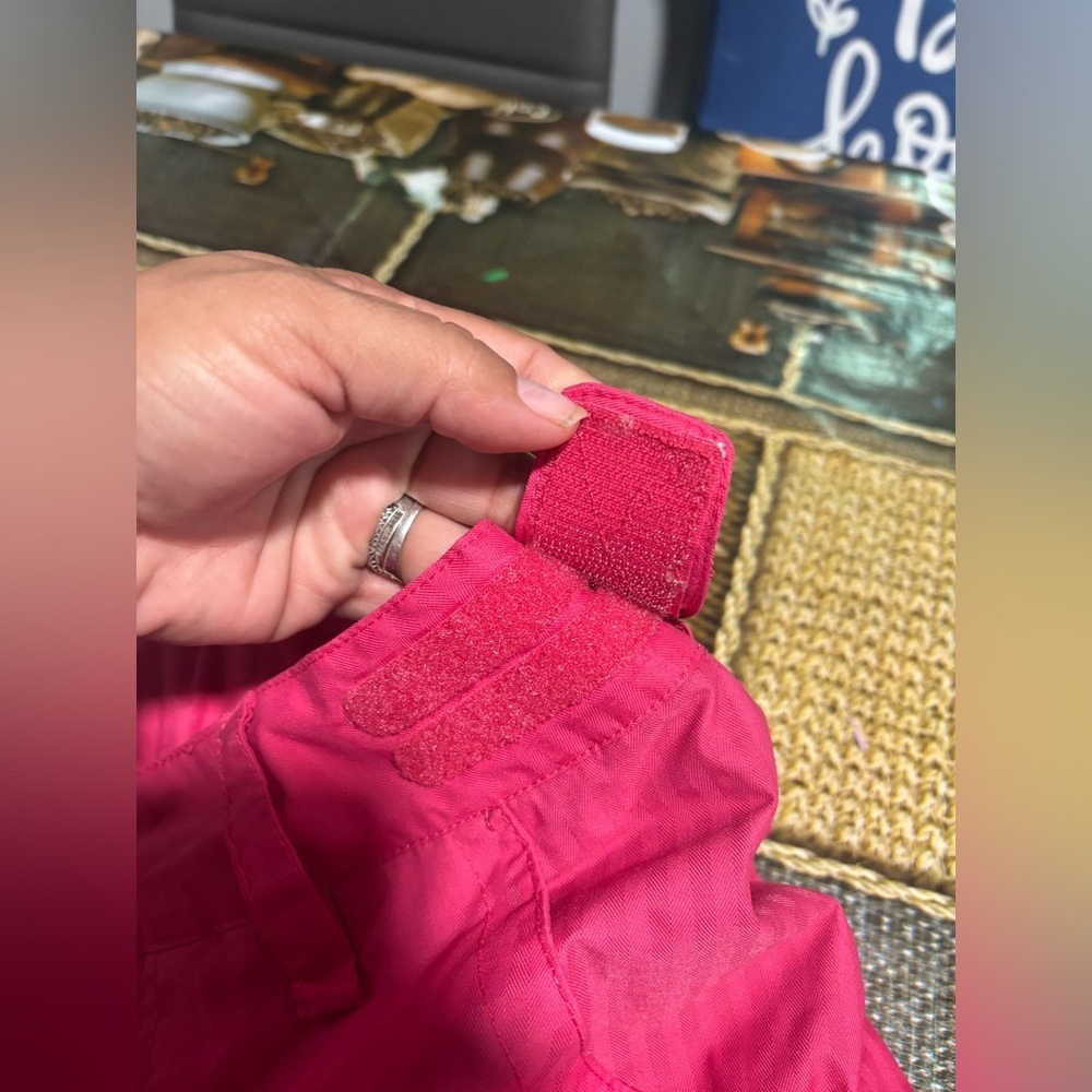 Billabong Kids' Bright Pink Cargo Pants for the snow - Picture 12 of 15